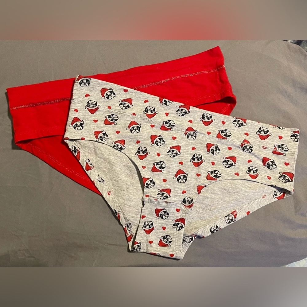 Set of 2 Christmas underwear
